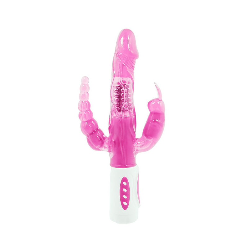 BAILE - PRETTY BUNNY TRIPLE VIBRATEUR ROTATEUR