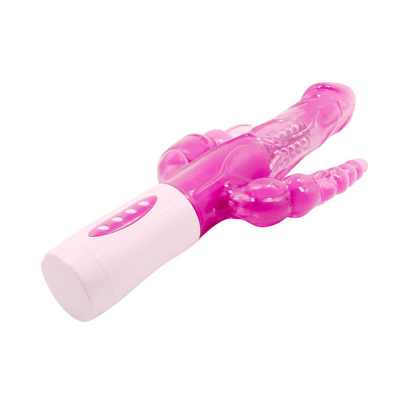 BAILE - PRETTY BUNNY TRIPLE VIBRATEUR ROTATEUR