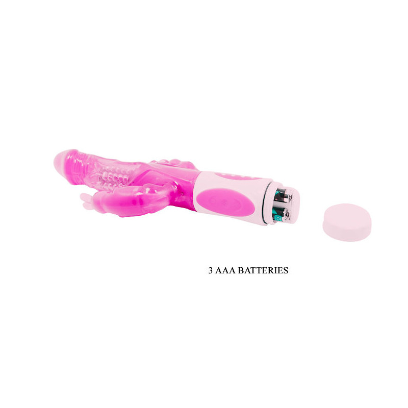 BAILE - PRETTY BUNNY TRIPLE VIBRATEUR ROTATEUR
