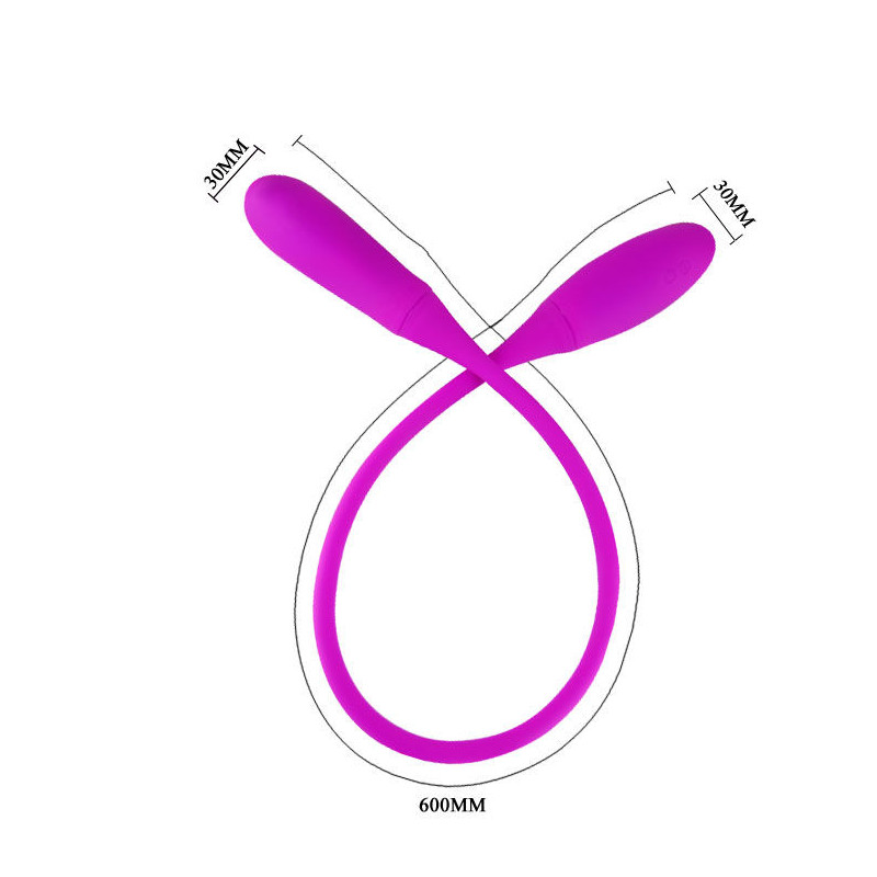 PRETTY LOVE - SMART VIBRATEUR SNAKY VIBE 7 V + 3 CHATOUILLES