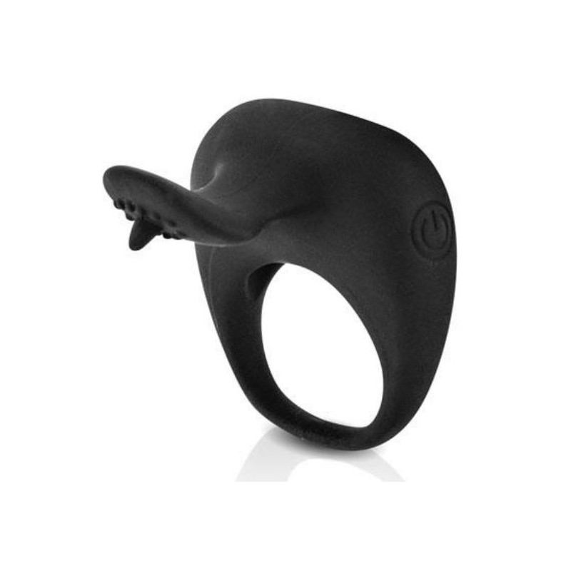 PRETTY LOVE - THIMBLE ANNEAU VIBRATEUR NOIR