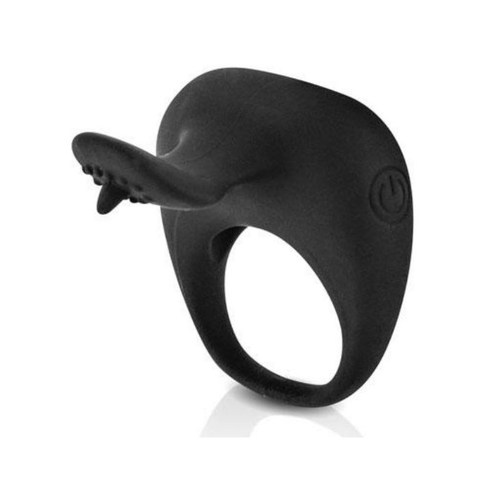 PRETTY LOVE - THIMBLE ANNEAU VIBRATEUR NOIR
