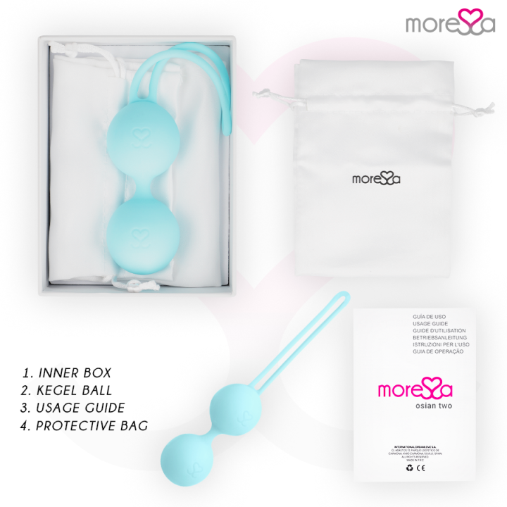 MORESSA - OSIAN DEUX SILICONE TURQUOISE PREMIUM