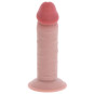 GET REAL - PÉNIS DE LUXE ÉPAIS DOUBLE DENSITÉ EN TPE 20 CM