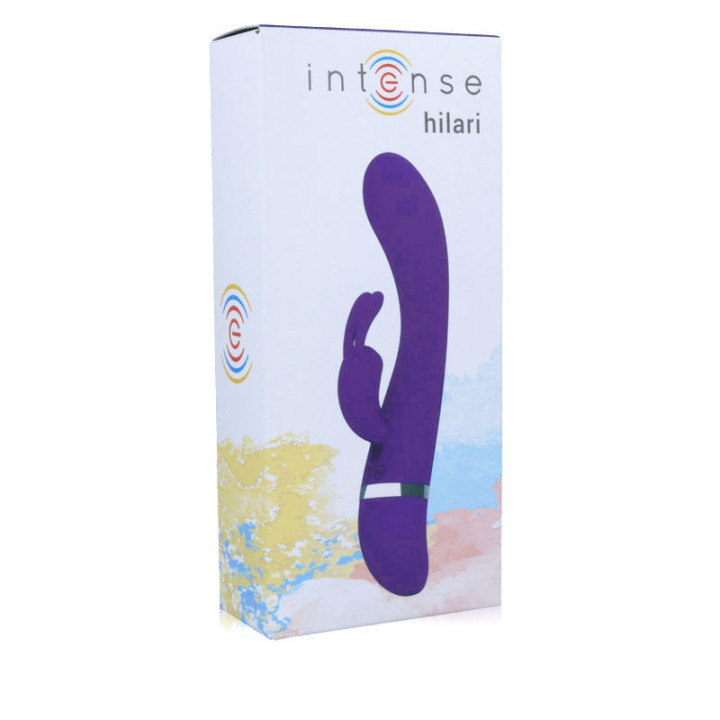 INTENSE - VIBRATEUR HILARI LILAS SILICONE LUXE