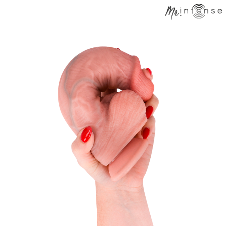 MR INTENSE - GODEMICHET EN SILICONE SPENCER MOYEN 23 CM -Ø- 5,7 CM