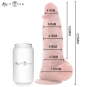 MR INTENSE - GODEMICHET EN SILICONE SPENCER GRAND PÉNIS 25,5 CM -Ø- 6,2 CM
