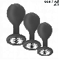 ADDICTED TOYS - LOT DE 3 PLUG ANAL AVEC BIJOU