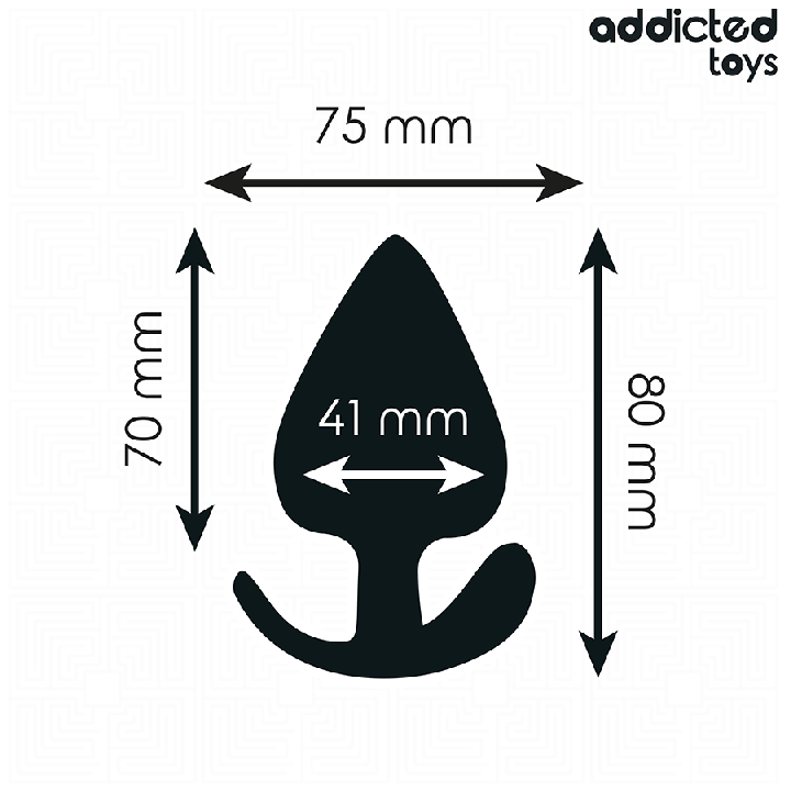 ADDICTED TOYS - PLUG ANAL TAILLE L 8 CM