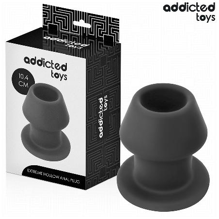 ADDICTED TOYS - PLUG ANAL CREUX EXTRÊME TAILLE L 10,4 CM
