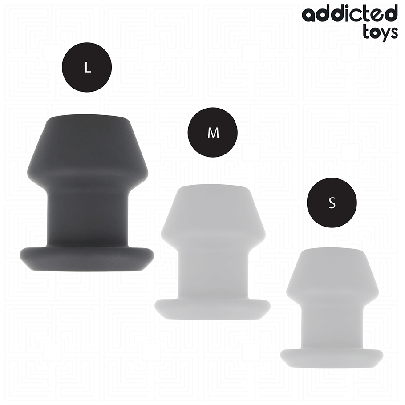 ADDICTED TOYS - PLUG ANAL CREUX EXTRÊME TAILLE L 10,4 CM