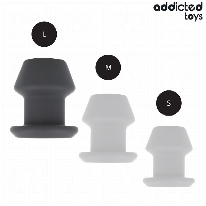 ADDICTED TOYS - PLUG ANAL CREUX EXTRÊME TAILLE L 10,4 CM