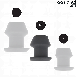 ADDICTED TOYS - PLUG ANAL CREUX EXTRÊME TAILLE M 8,7 CM