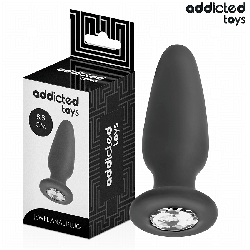 ADDICTED TOYS - PLUG ANAL AVEC BIJOU TAILLE S 8,8 CM