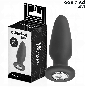 ADDICTED TOYS - PLUG ANAL AVEC BIJOU TAILLE S 8,8 CM