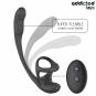 ADDICTED TOYS - PLUG ANAL AVEC VIBRATION, ONDULATION À 360° ET STIMULATEUR DE TESTICULES