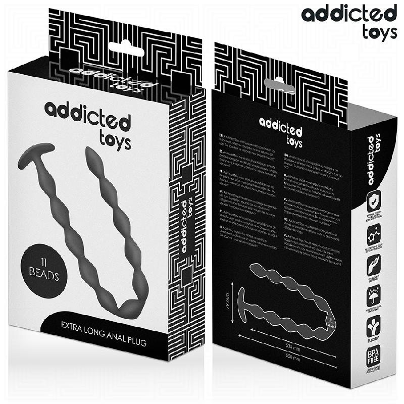 ADDICTED TOYS - PLUG ANAL EXTRA LONG