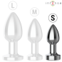 INTENSE - PLUG ANAL 10 VIBRATIONS MÉTAL AVEC TÉLÉCOMMANDE S