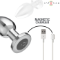 INTENSE - PLUG ANAL 10 VIBRATIONS MÉTAL AVEC TÉLÉCOMMANDE L