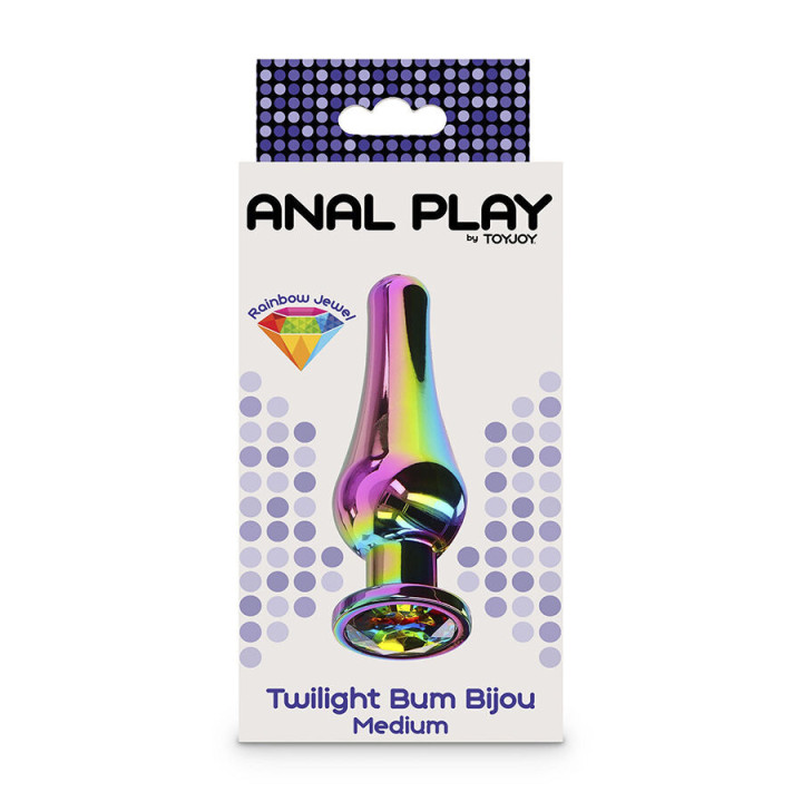 TOYJOY - PLUG ANAL MOYEN TWILIGHT BUM BIJOU ANAL PLAY