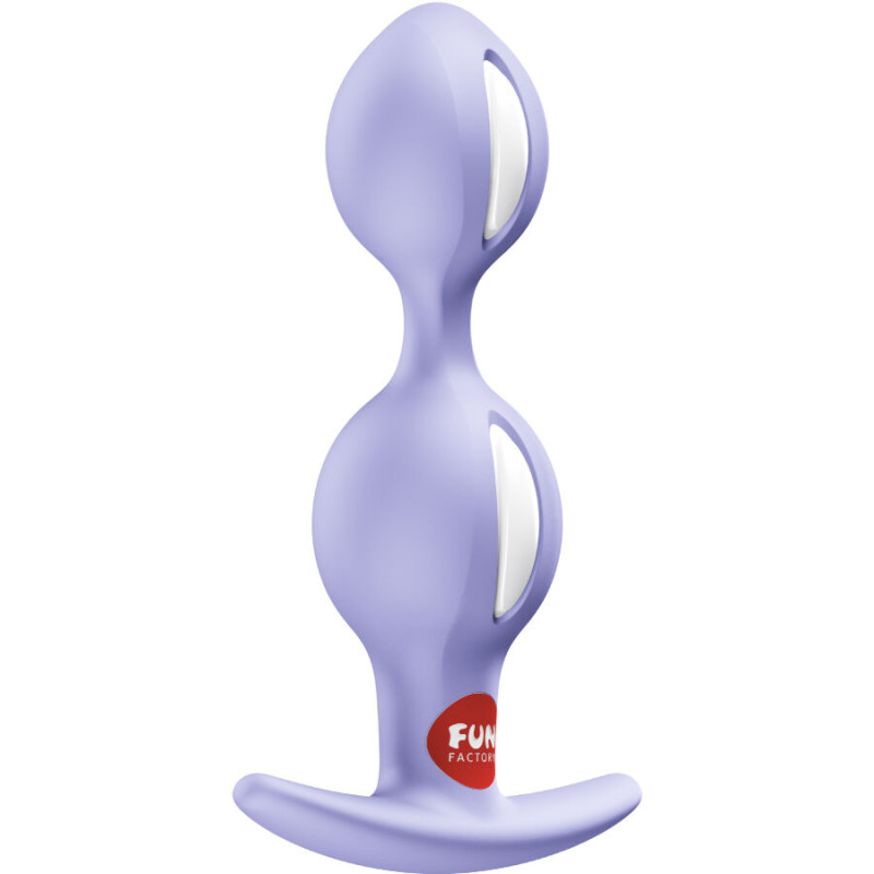 FUN FACTORY - DUO DE B-BALLS PLUG ANAL VIOLET