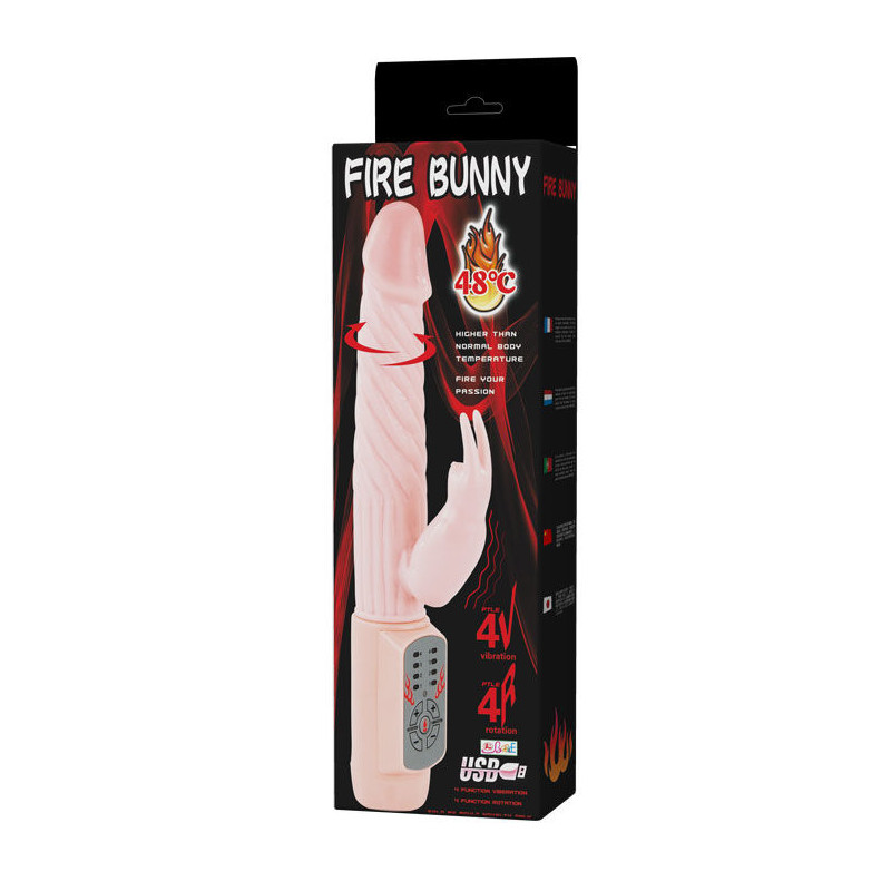 BAILE - ROTATEUR FIRE BUNNY AVEC SYSTÈME DINCENDIE