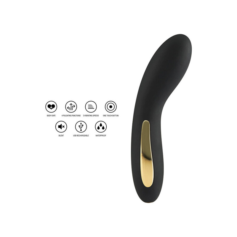 TOYJOY - VIBRATEUR NOIR LUMINATE LIGHT