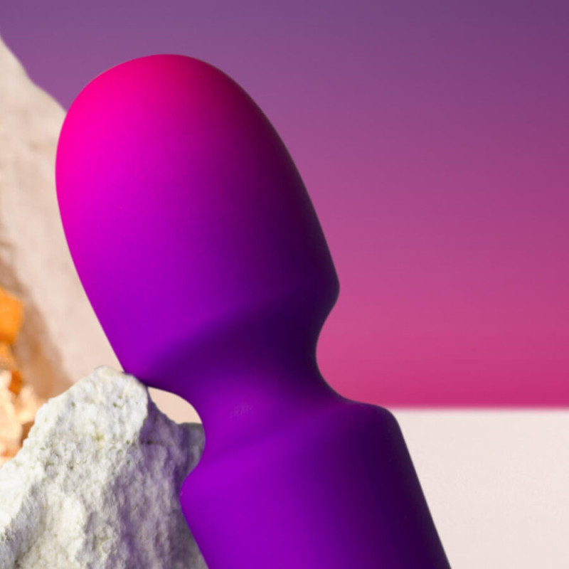 ROCKS-OFF - GLO-GIRL VIBRATEUR WAND MINI VIOLET