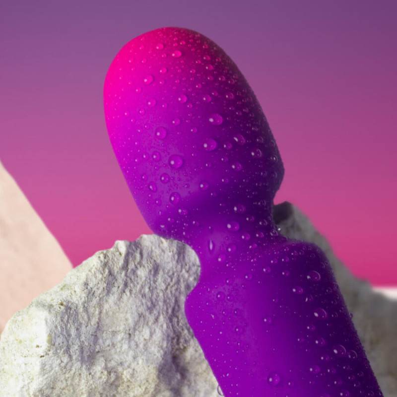 ROCKS-OFF - GLO-GIRL VIBRATEUR WAND MINI VIOLET
