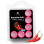 SECRETPLAY - SET 6 BALLES BRÉSILIENNES TRIPLE EFFET