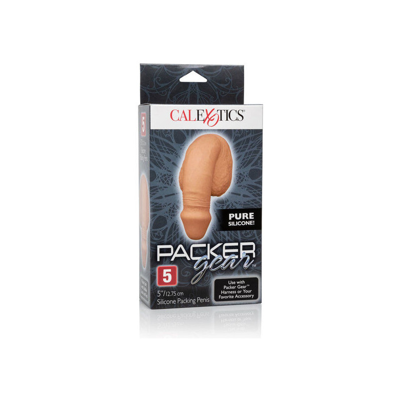 CALEXOTICS - EMBALLAGE SILICONE PÉNIS 12.75 CM CARAMEL