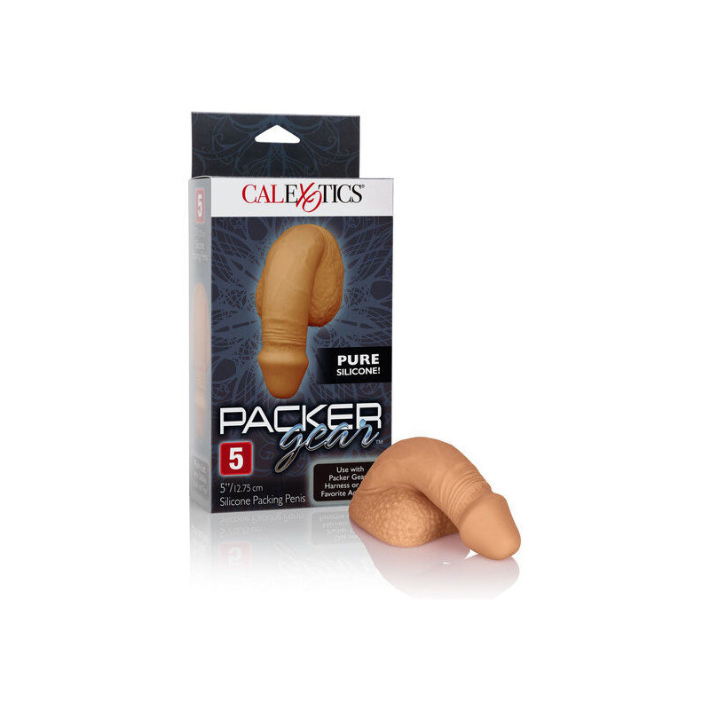 CALEXOTICS - EMBALLAGE SILICONE PÉNIS 12.75 CM CARAMEL