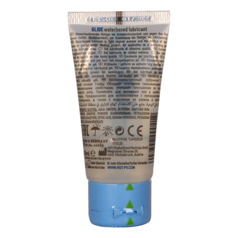 Lubrifiant à base d'eau HOT-GLIDE LIQUID PLEASURE 30 ml