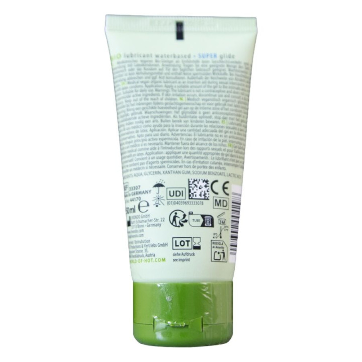 HOT - LUBRIFIANT BIO À BASE D'EAU 50 ML