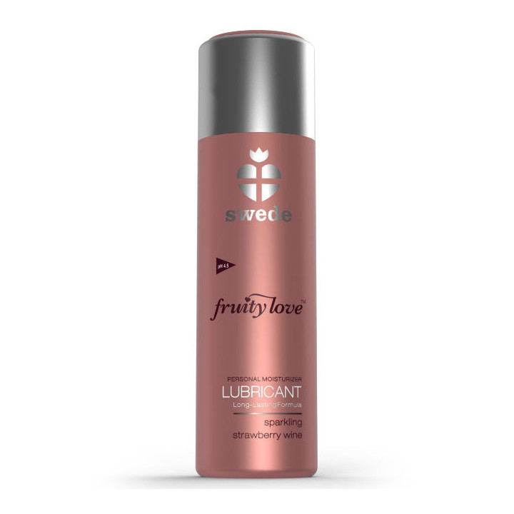 SWEDE - FRUITY LOVE LUBRIFIANT VIN MOUSSEUX FRAISE 50 ML