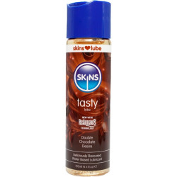 SKINS - LUBRIFIANT À BASE D'EAU DOUBLE CHOCOLAT 130 ML