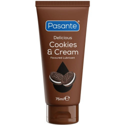 PASANTE - LUBRIFIANT À BASE D'EAU, GOÛT COOKIES & CRÈME 75 ML