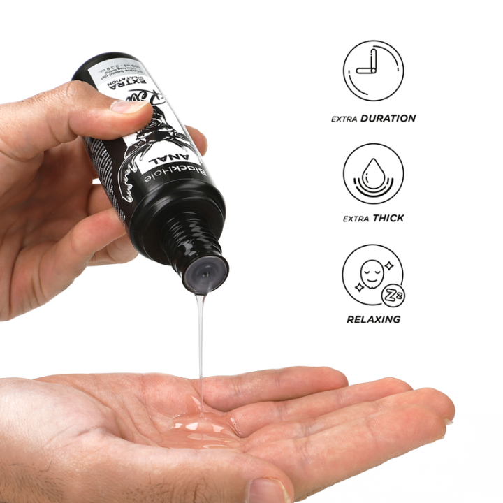 BLACK HOLE - GEL SILICONE DILATATION ANALE 100 ML