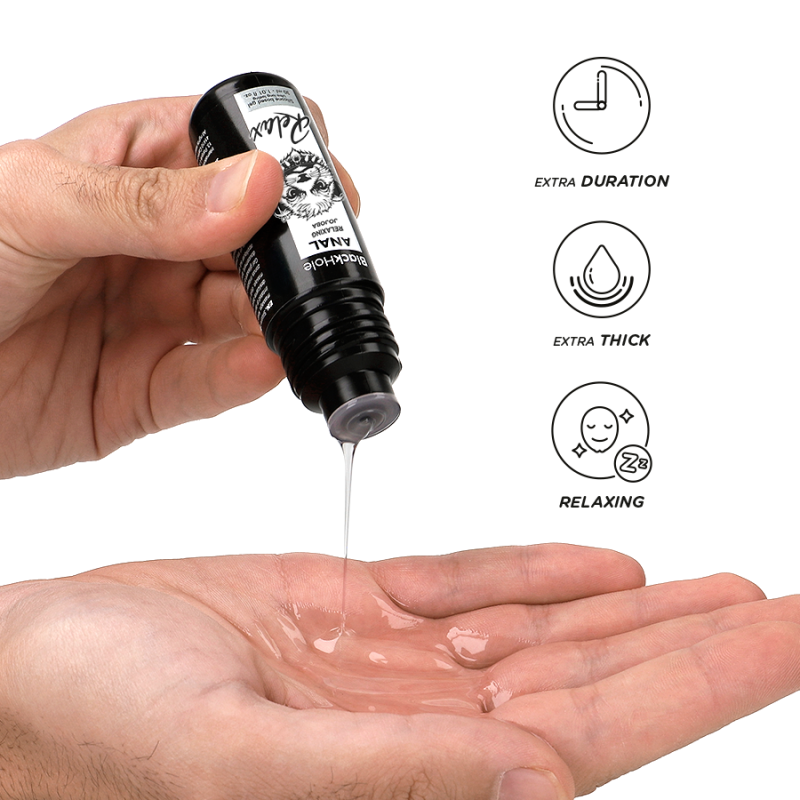 BLACK HOLE - RELAXANT ANAL JOJOBA RELAX BASE SILICONE 30 ML