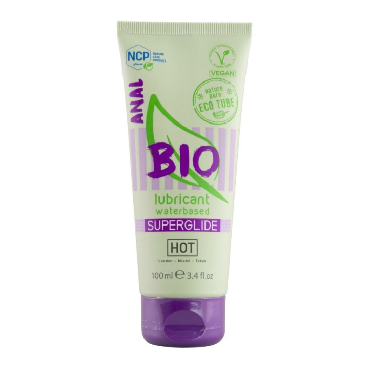 HOT - LUBRIFIANT BIO À BASE D'EAU ANAL 100 ML