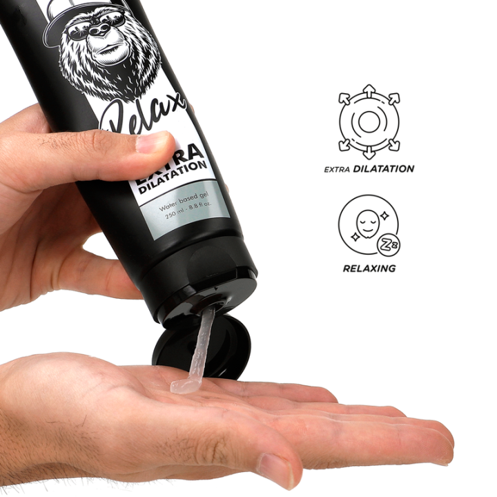 BLACK HOLE - GEL À BASE D'EAU DILATATION ANALE 250 ML