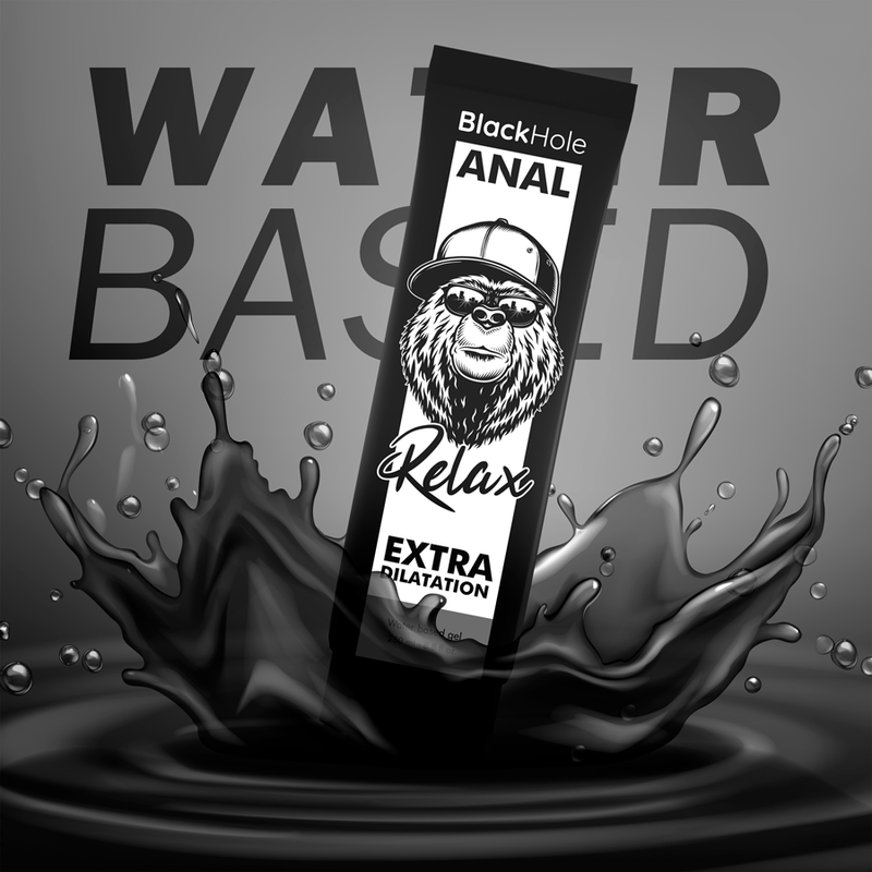 BLACK HOLE - GEL À BASE D'EAU DILATATION ANALE 250 ML