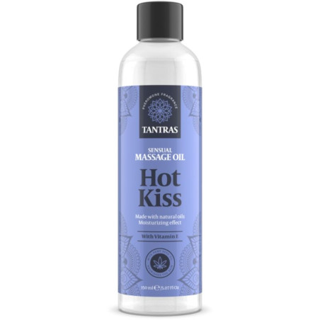 INTIMATELINE - HUILE D'AMOUR TANTRAS HOT KISS MASSAGE 150 ML