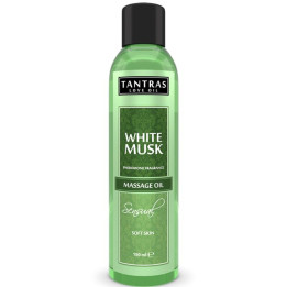 INTIMATELINE - HUILE DAMOUR TANTRAS MUSC BLANC 150 ML