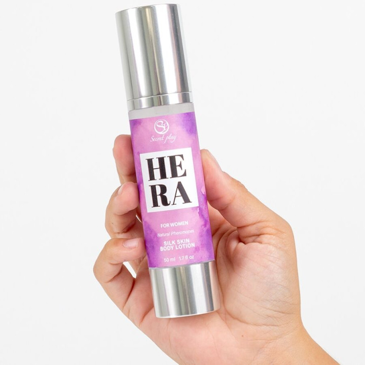 SECRETPLAY - HERA SILK LOTION POUR LA PEAU POUR FEMMES 50 ML