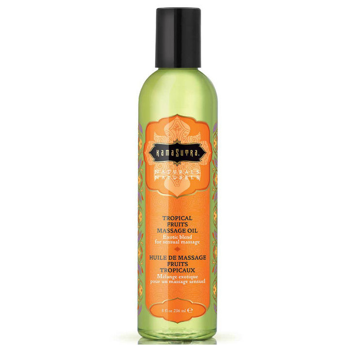 KAMASUTRA - KAMASUTRA - HUILE DE MASSAGE NATURALS FRUITS TROPICAUX 236ML
