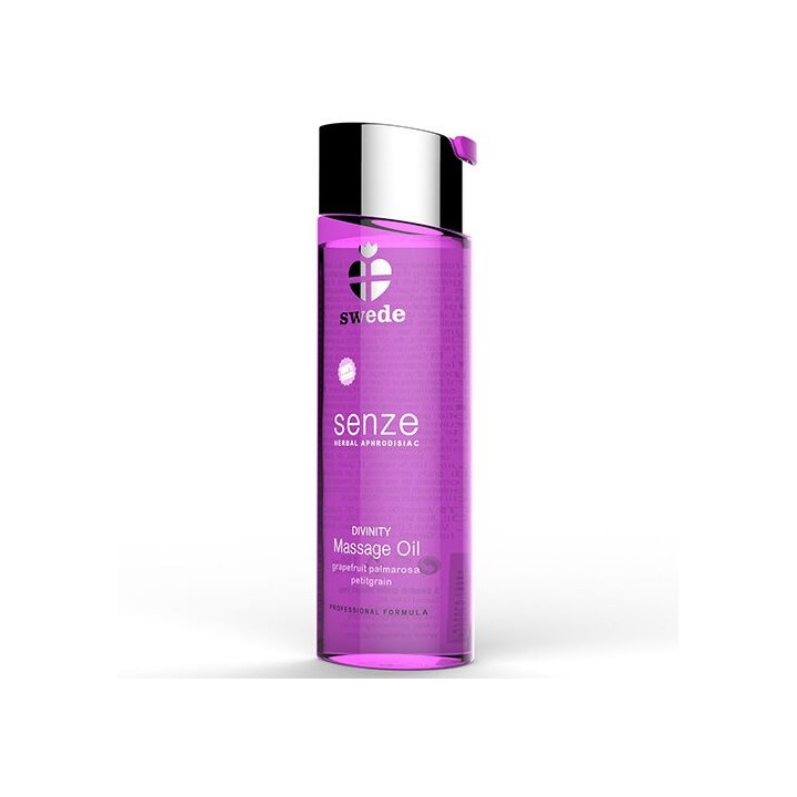 SWEDE - HERBAL APHRODISIAQUE HUILE DE MASSAGE DIVINITY 75 ML