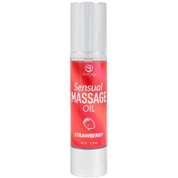SECRETPLAY - HUILE DE MASSAGE À LA FRAISE
