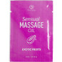 SECRETPLAY - HUILE DE MASSAGE MONODOSE AUX FRUITS EXOTIQUES 10 ML