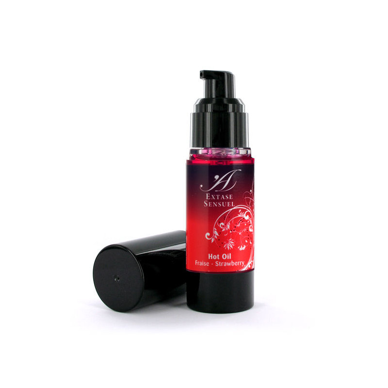 EXTASE SENSUAL - HUILE STIMULANTE CHALEUR FRAISE 30 ML